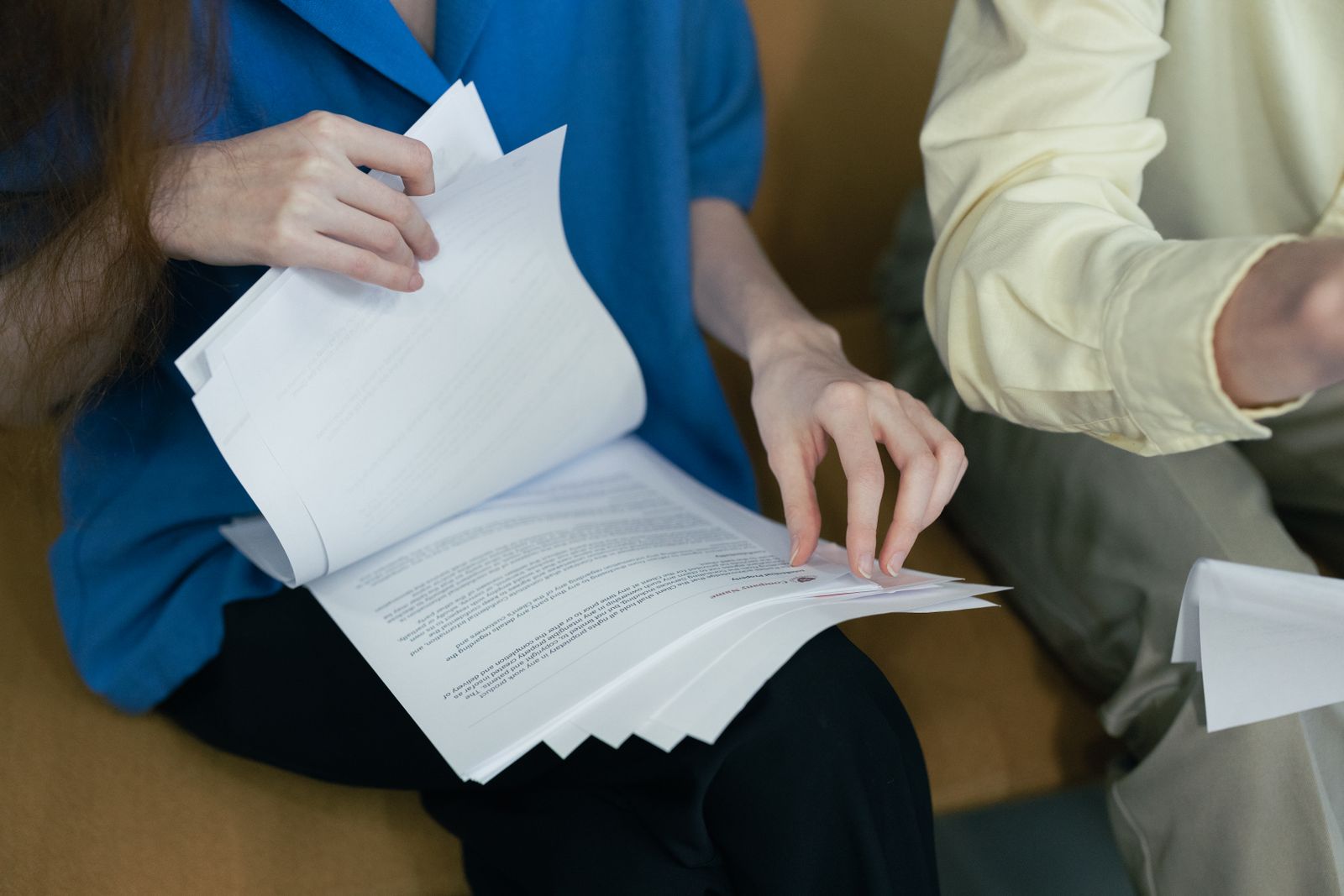 HR Management & Payroll - Team Reviewing Documents